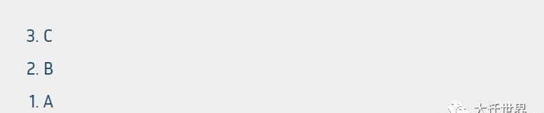 不借助后台和 JS，只用 CSS 让一个列表编号倒序，你会怎么做？