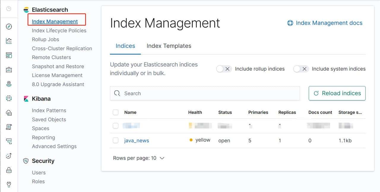 elastic search (二) 基础知识