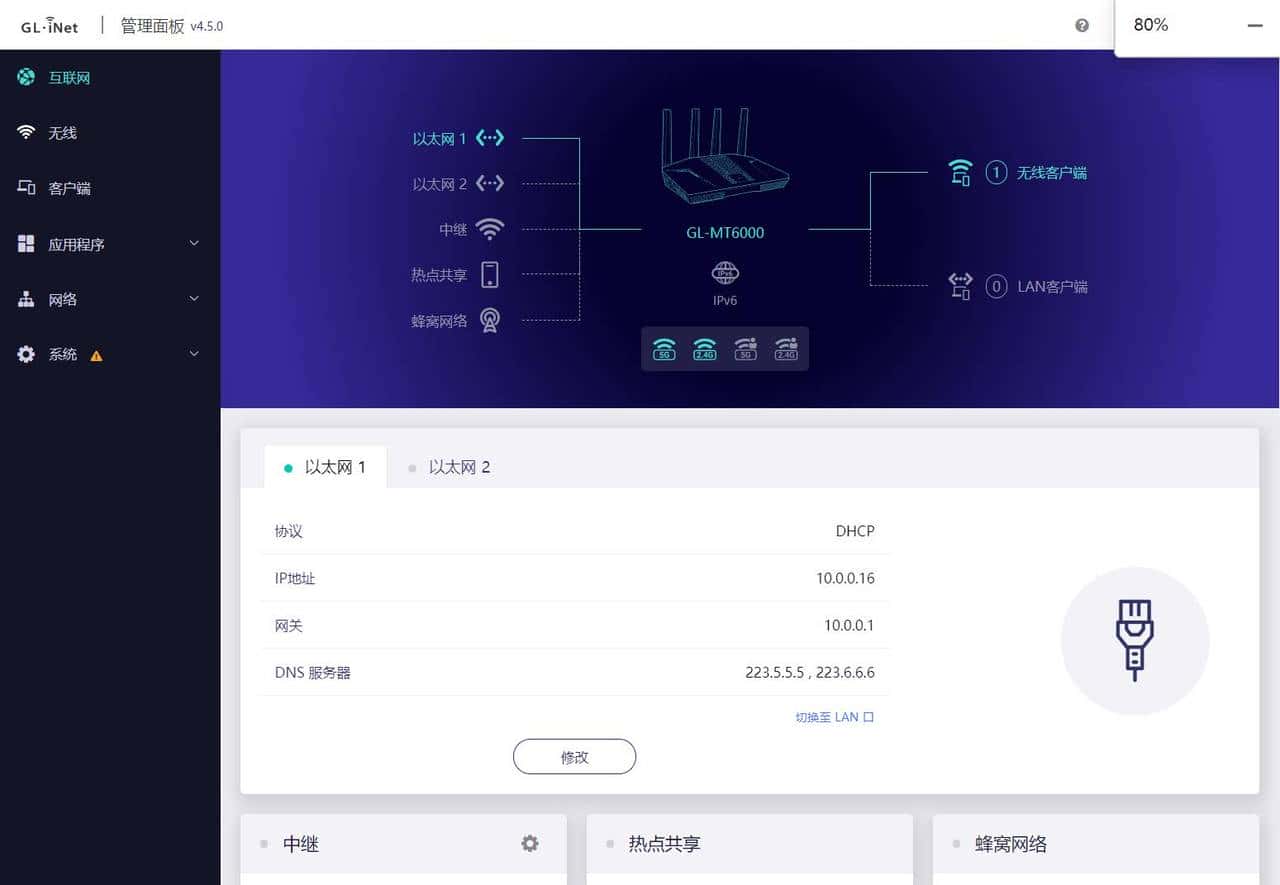 GL.iNetMT6000双2.5G开源路由器详细评测S2S组网轻量NAS|OpenWrt