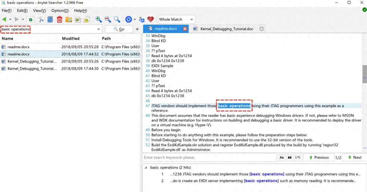 Anytxt Searcher 百种格式+OCR，碾压Windows搜索的全文神器！