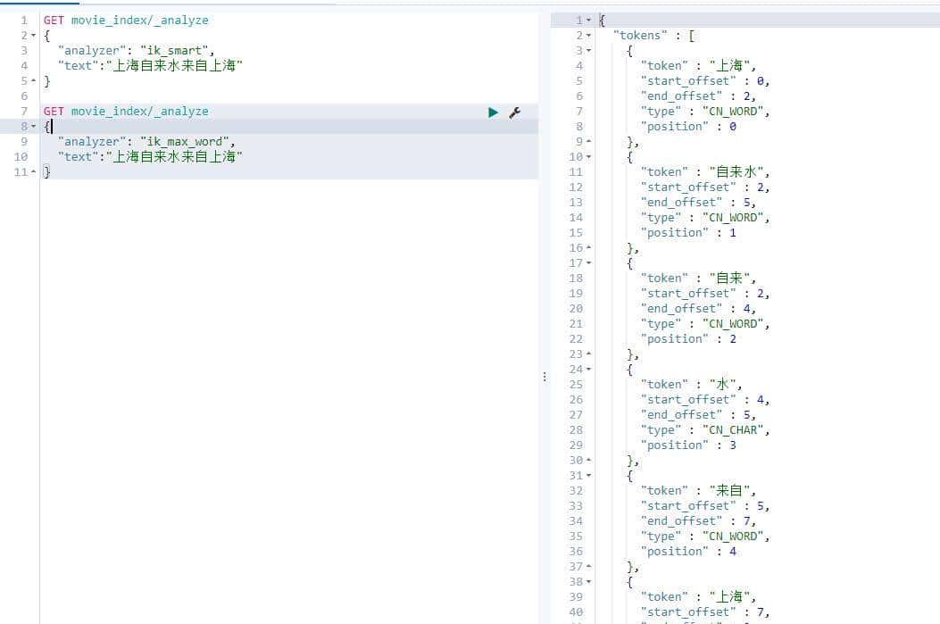 elasticsearch 中文分词