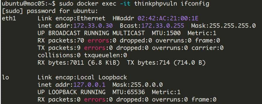 用docker简单搭建多层靶场（审计演练）