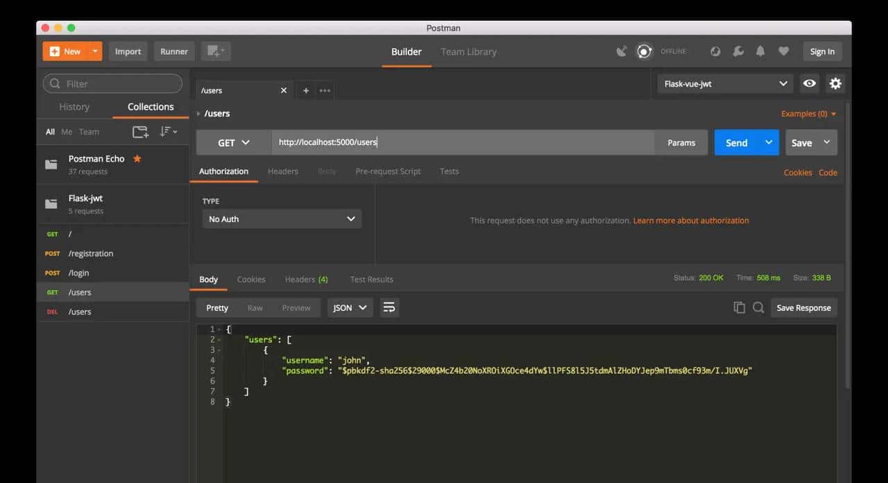 手把手教你：基于JWT实现Flask API身份认证