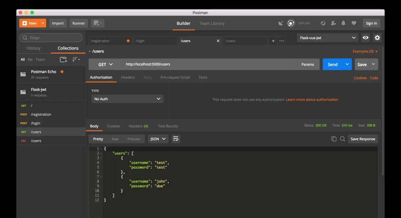 手把手教你：基于JWT实现Flask API身份认证