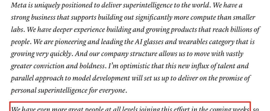 小扎官宣Meta超级智能实验室！97年小孩哥带队，11人名单7位华人