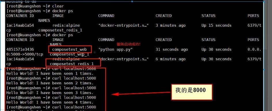 docker compose-批量容器编排