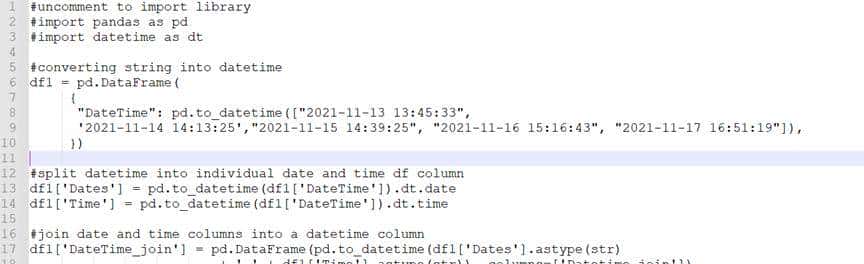 如何在 Python 中使用 DateTime