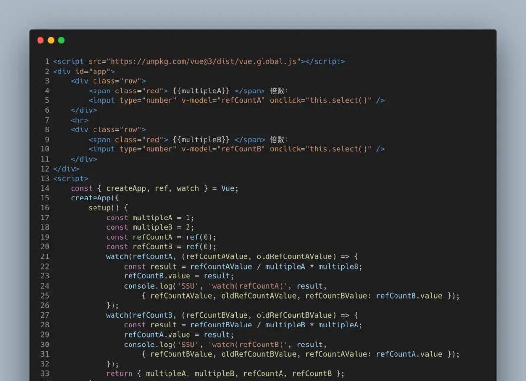 Vue 组件 v-model 等价展开、computed 和 watch 三种写法谁更优雅？