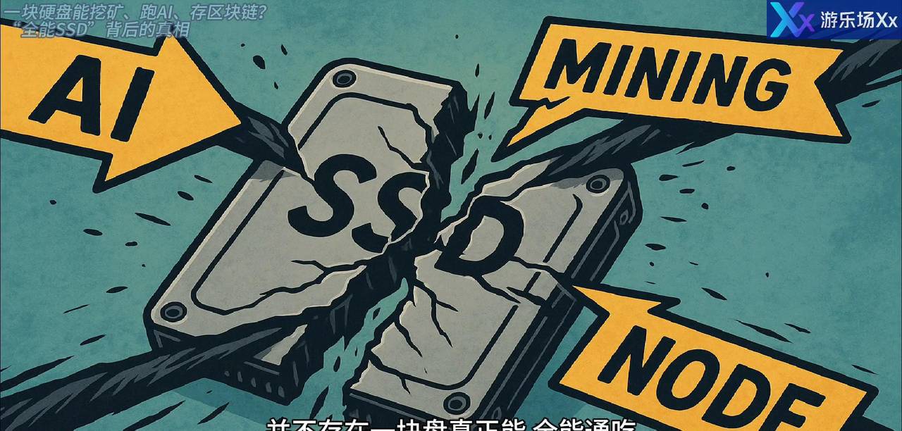一块硬盘能挖矿、跑AI、存区块链?“全能SSD”背后的真相