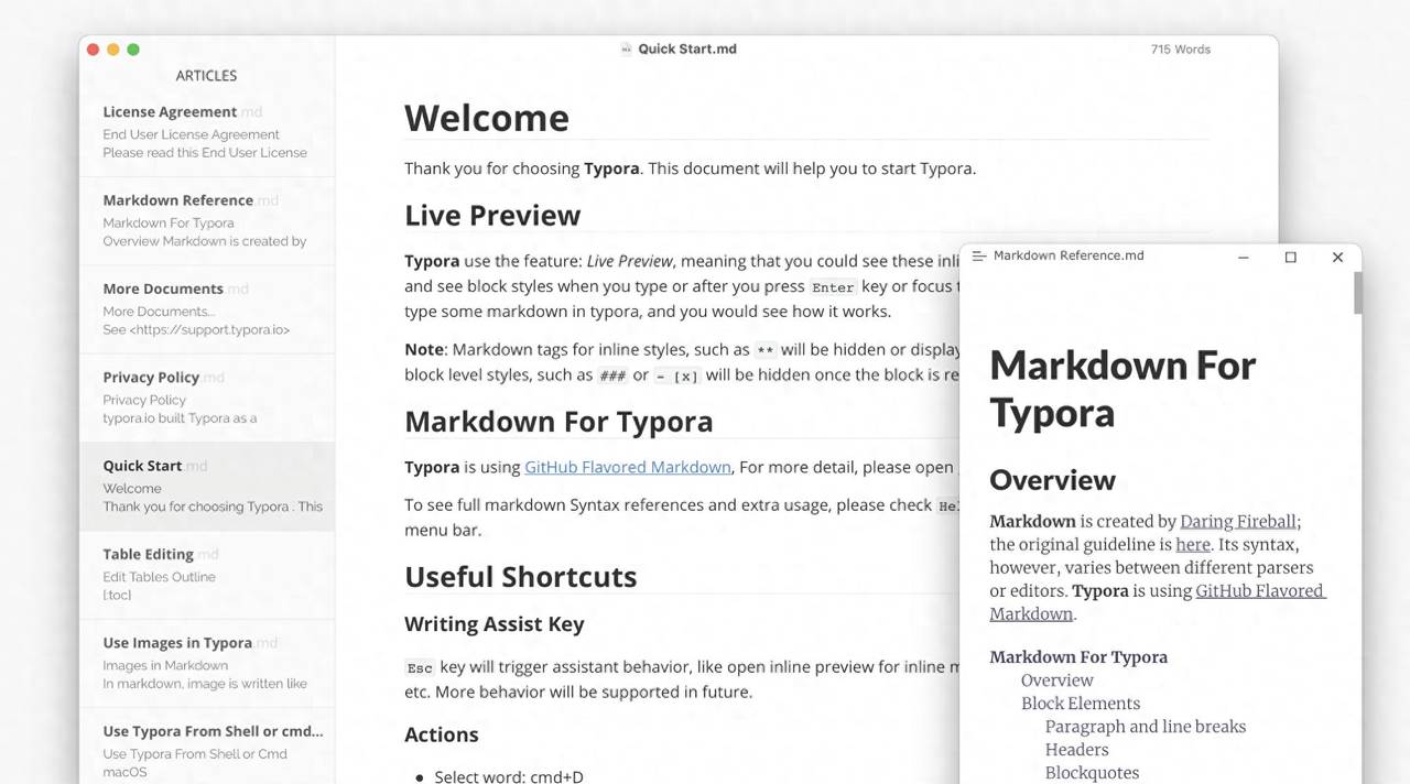 最强Markdown编辑器——Typora激活