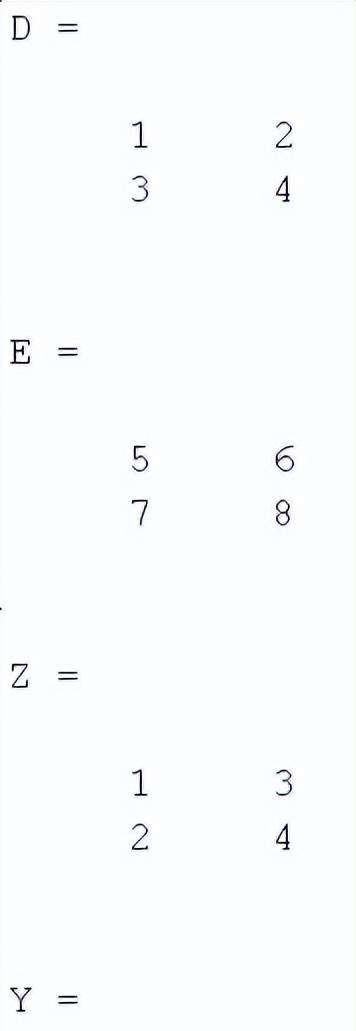 越览（44）——Matlab入门学习（3）之矩阵运算