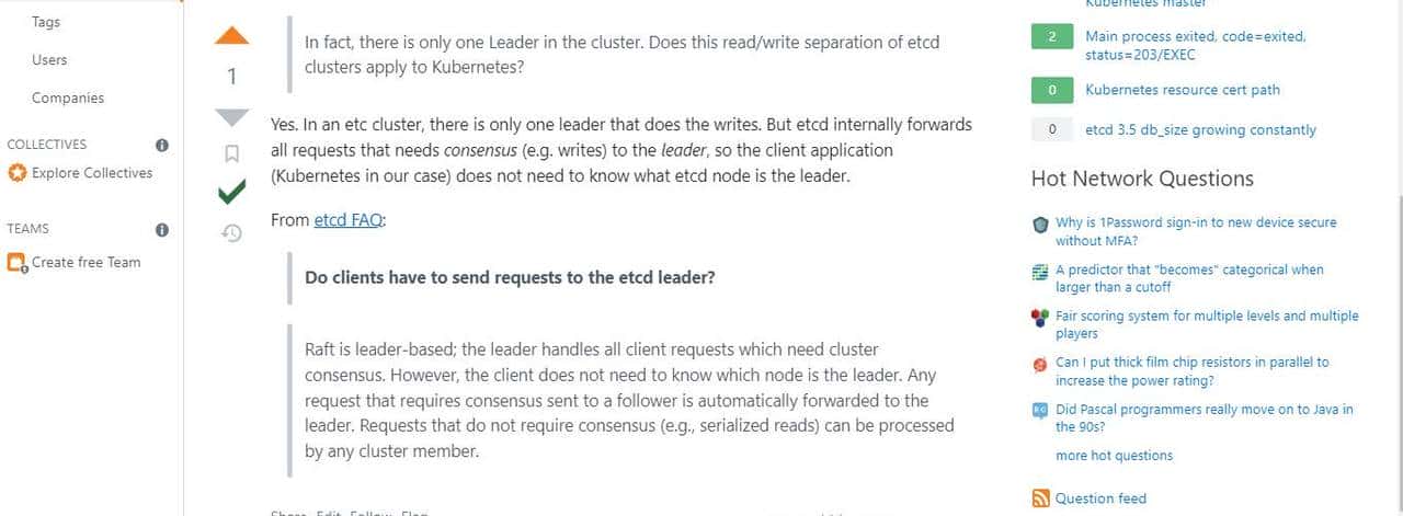 为什么K8s 集群讲每个 kube-apiserver 只和本机的 ETCD 通信