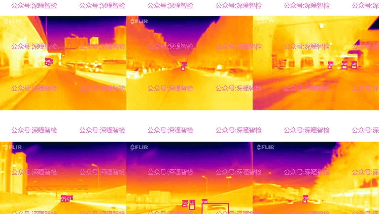 目标检测数据集 第072期-基于yolo标注格式的道路车辆热红外检测数据集(含免费分享)