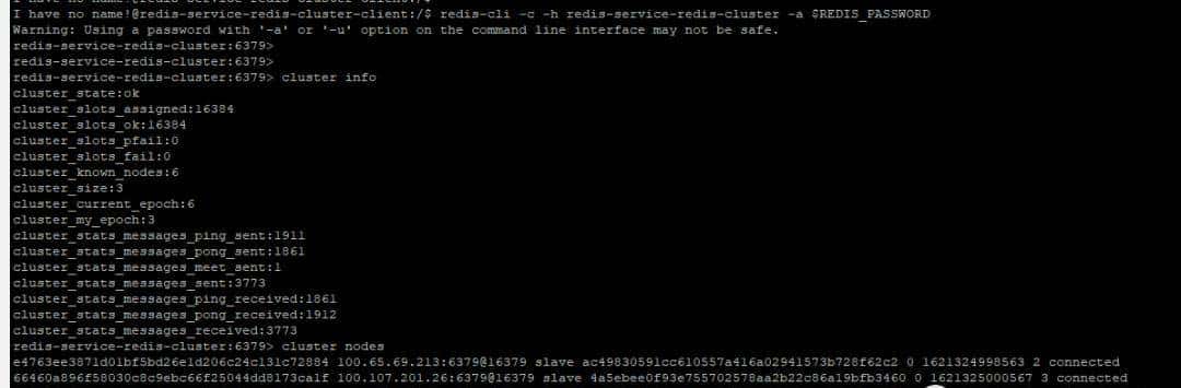 k8s中使用Helm安装生产级别redis集群