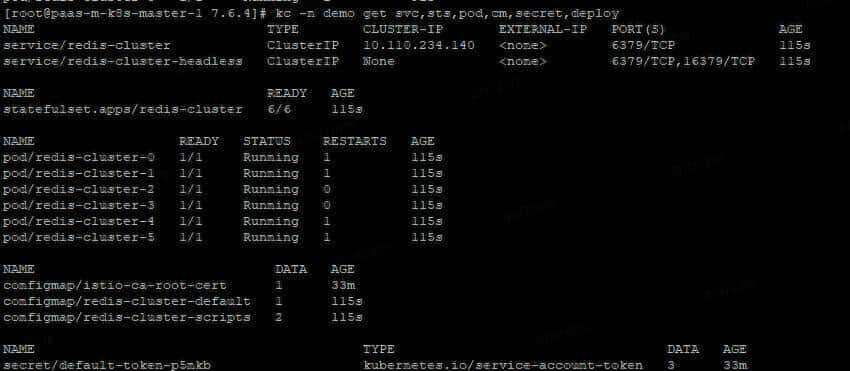 k8s中使用Helm安装生产级别redis集群