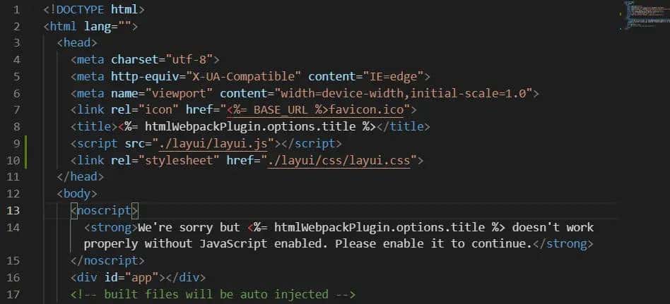 前端 Vue-cli 里使用 layui