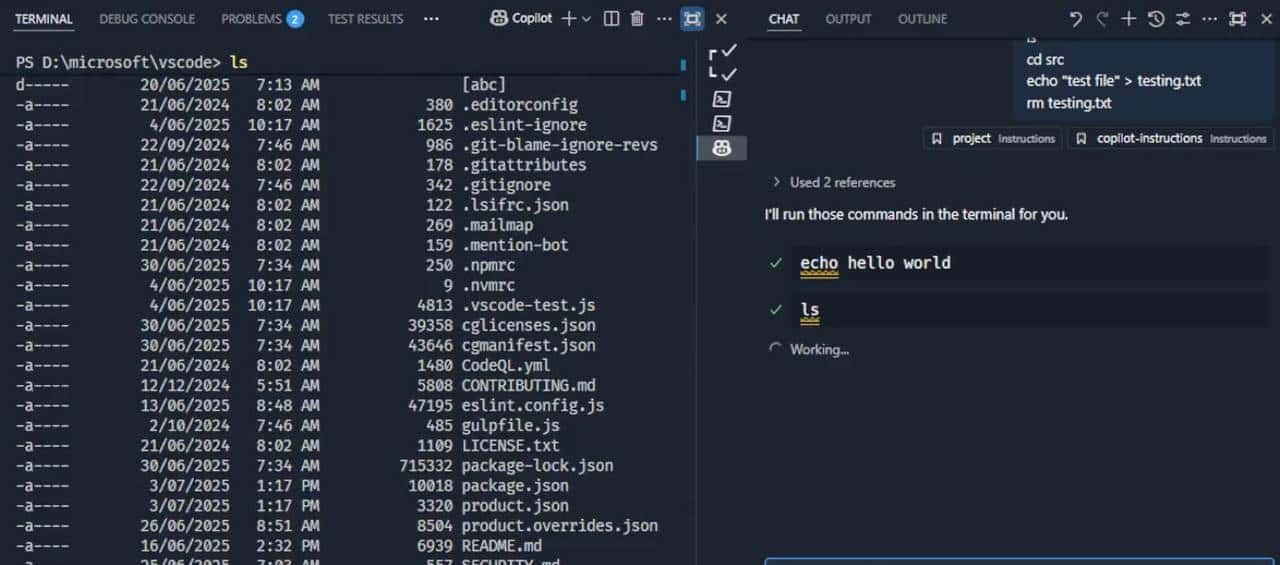 VS Code 1.102 正式发布：AI 写代码，一键装 MCP ，鼠标中键滑动看代码