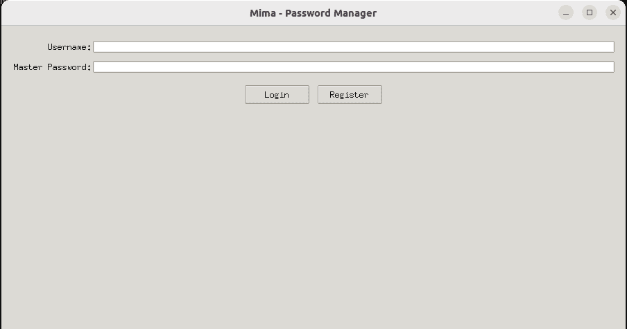 个人密码管理器