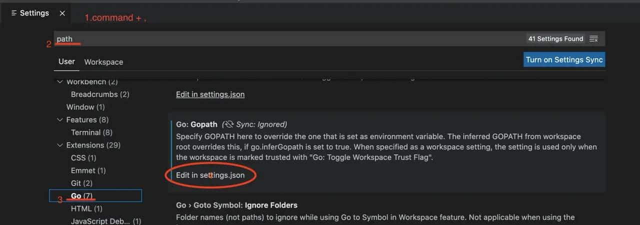 Mac解决VsCode导入Golang第三方包出错