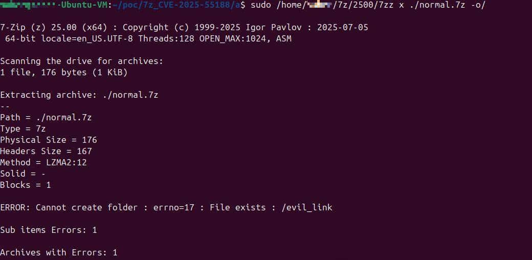 【安全警报】7-Zip 曝目录遍历漏洞