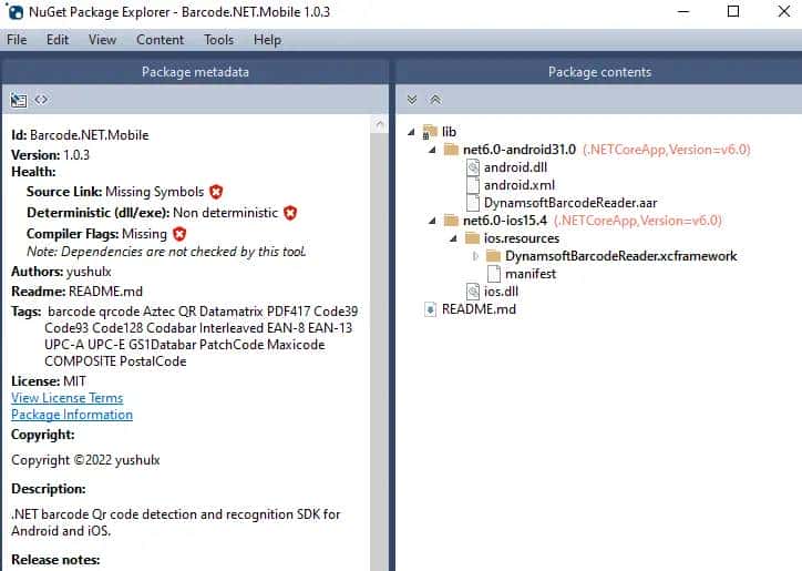 如何为 .NET MAUI Android 和 iOS 开发构建 NuGet 包
