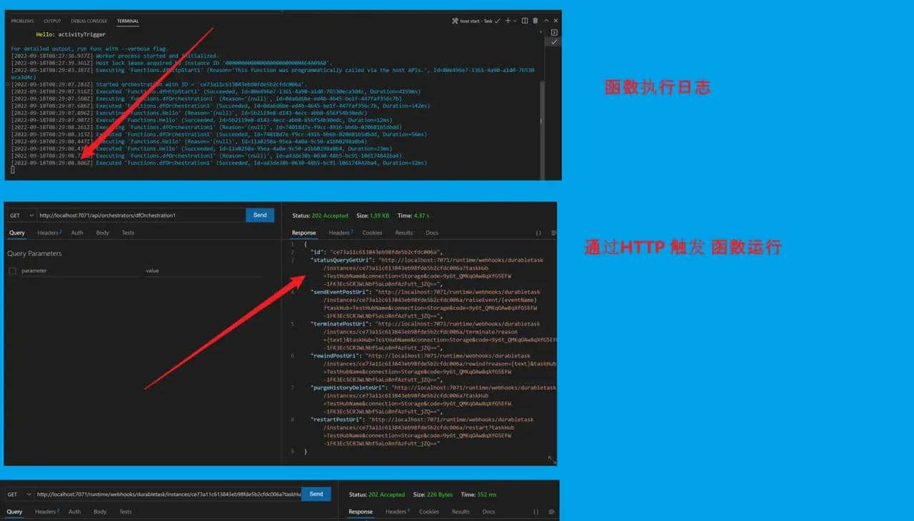 【Azure 应用服务】Azure Durable Function(持久函数)在执行Activity Function时候,由于调用函数名称错误而导致长时间无响应问题