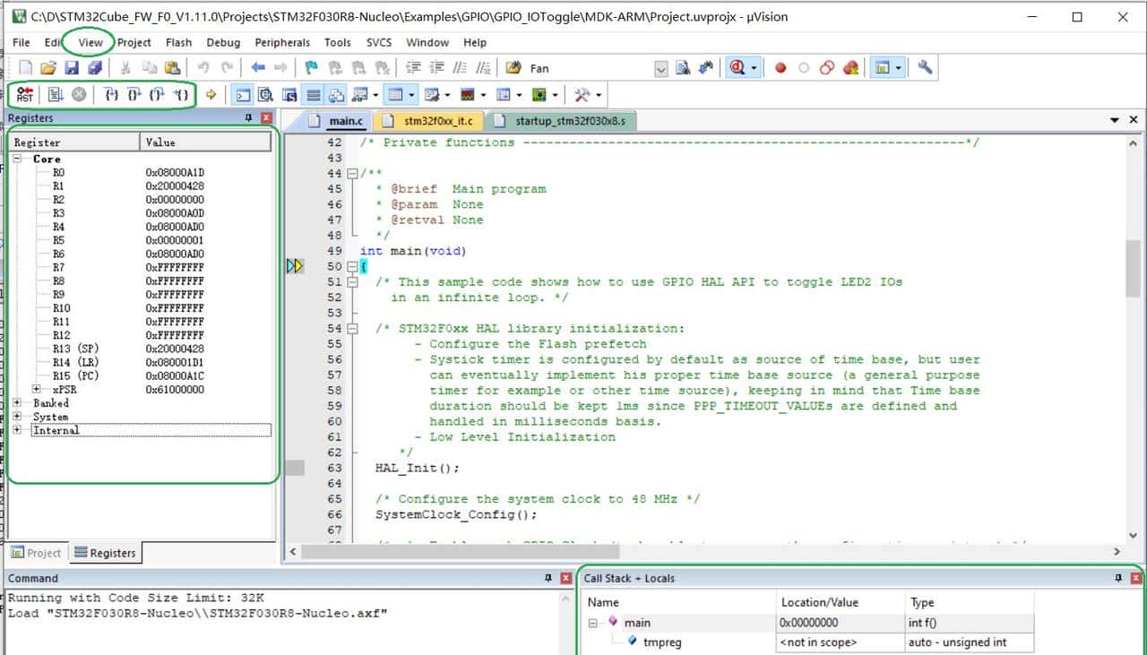 STM32F0单片机快速入门二：开发环境的建立