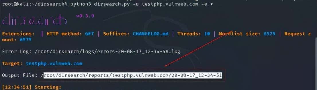 白帽黑客如何通过dirsearch脚本工具扫描和收集网站敏感文件