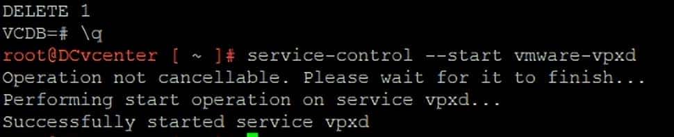 vCenter中删除孤立的cp-replica