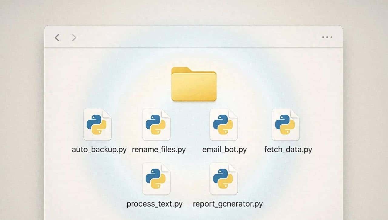 7 段不到 50 行的 Python 脚本，解决 7 个真实麻烦：代码、场景与可复制