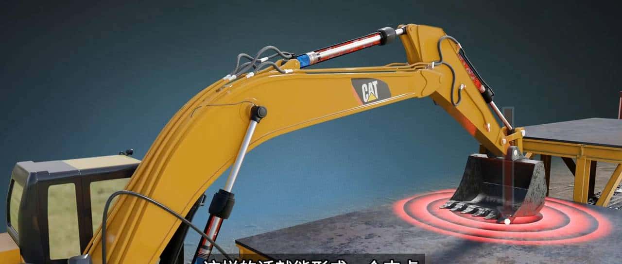 一分钟学会开挖掘机，挖掘机的工作原理 #工作原理