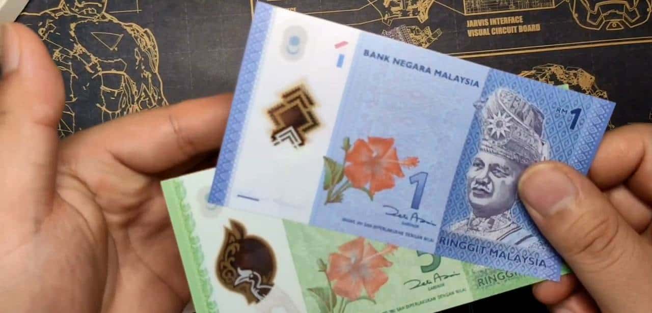 带你看看马来西亚的钞票,大红大紫的还挺好看