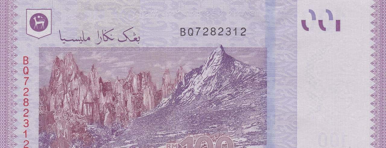 带你看看马来西亚的钞票,大红大紫的还挺好看