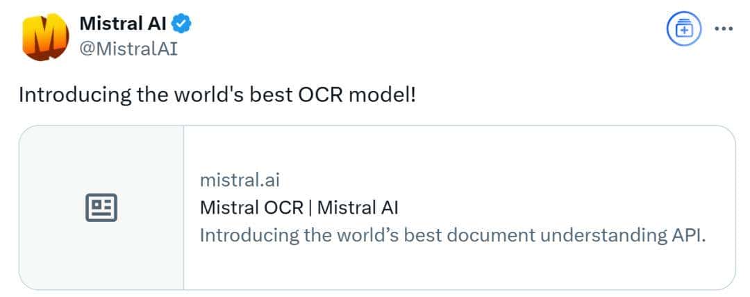 欧洲「DeepSeek」发布了全世界最好的 OCR，网友：蹲蹲中国的免费开源版