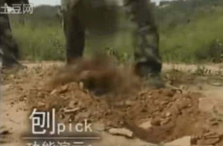 作为近战武器的中国兵工铲，展现出的威力让世人折服