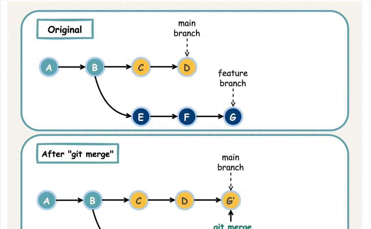 Git 合并（merge）和 Git 变基（rebase）区别