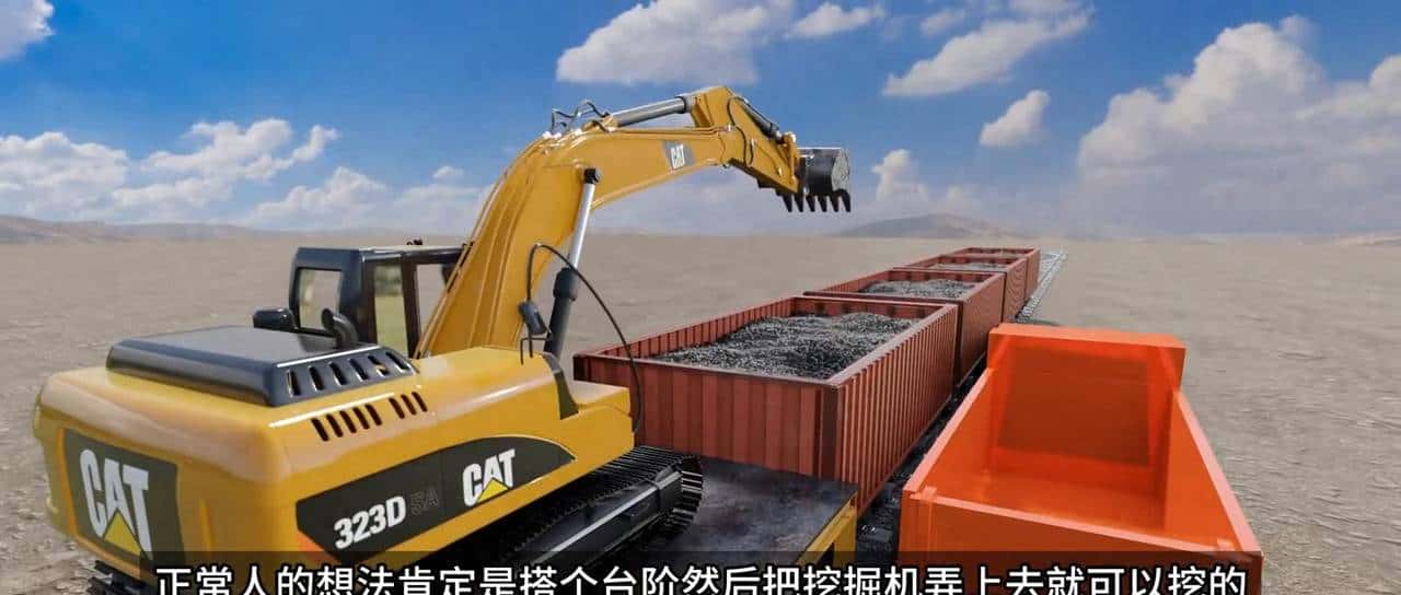 一分钟学会开挖掘机，挖掘机的工作原理 #工作原理