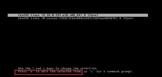 Redhat_rhel8.0_修改开机密码步骤