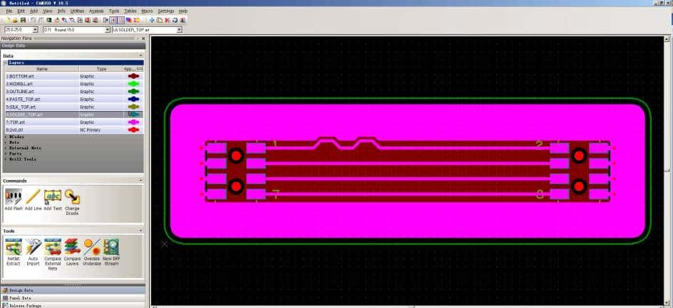 如何用CAM350对比两份Gerber