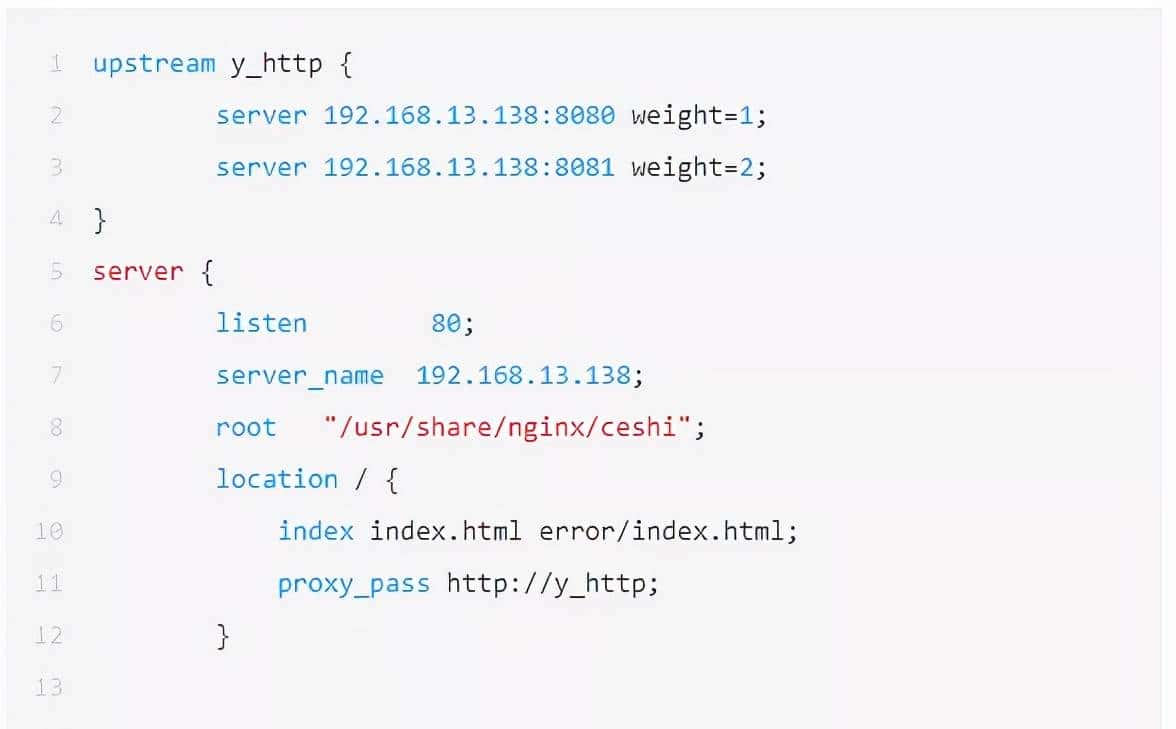 浅谈Nginx负载均衡器