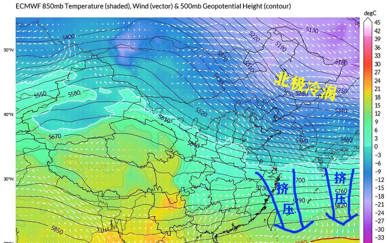 “南风吹到底，北风来还礼”！我国是世界上锋面雨最显著的国家！