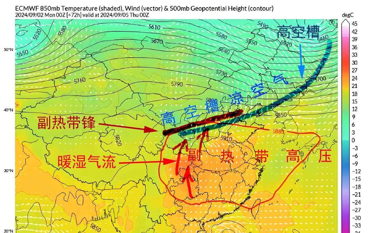 “南风吹到底，北风来还礼”！我国是世界上锋面雨最显著的国家！