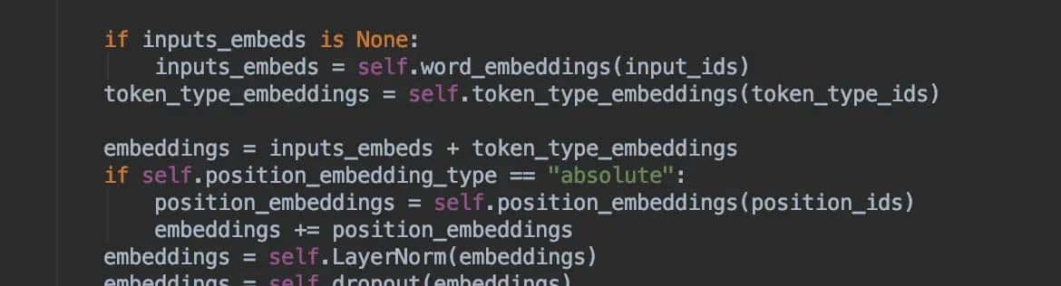 bert原码解析(embedding)