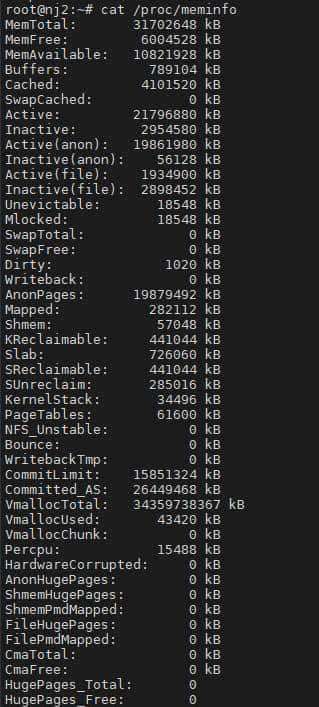 如何显示 Linux 系统上的可用内存？这几个命令很好用！