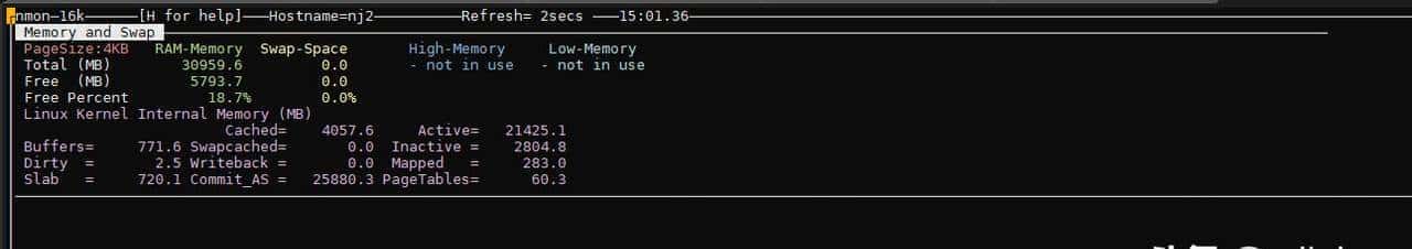 如何显示 Linux 系统上的可用内存？这几个命令很好用！