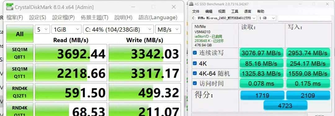 i5-12450H和i5-1240P选哪个？零刻SEi12迷你电脑对比评测宏碁S3