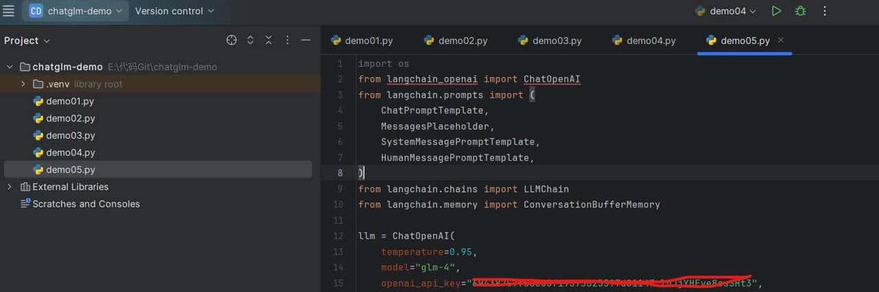 接入OpenAI和Langchain来使用智谱AI大模型