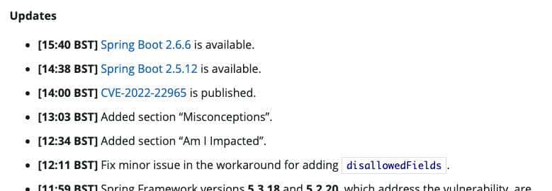 Spring官宣网传大漏洞，附解决方案